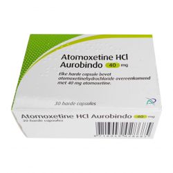 Атомоксетин HCL 40 мг Европа :: Аналог Когниттера :: Aurobindo капс. №30 в Вологде и области фото